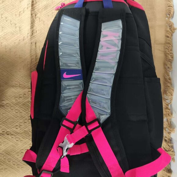 🔥Nike Men's Black Backpack with Pink and Purple Accents - Picture 3 of 4